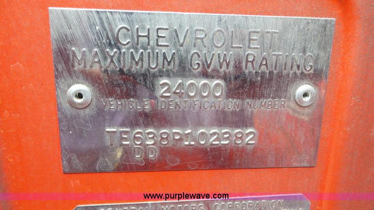 image for item AV9823 1968 Chevrolet fire truck