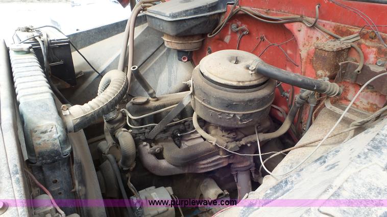 image for item AV9824 1965 Chevrolet C60 dump flatbed truck