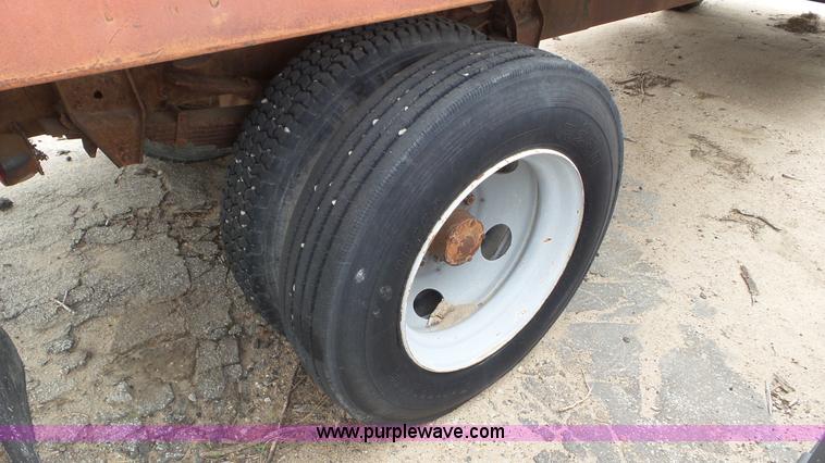 image for item AV9824 1965 Chevrolet C60 dump flatbed truck