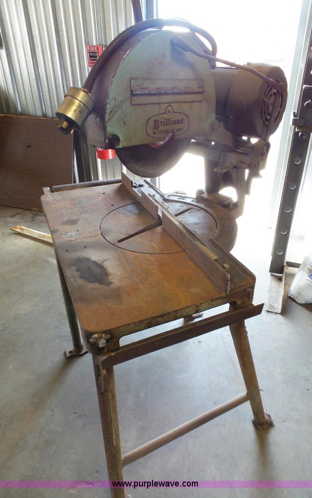 Brilliant metal cutoff saw in Pomona, KS Item BE9875 sold Purple Wave