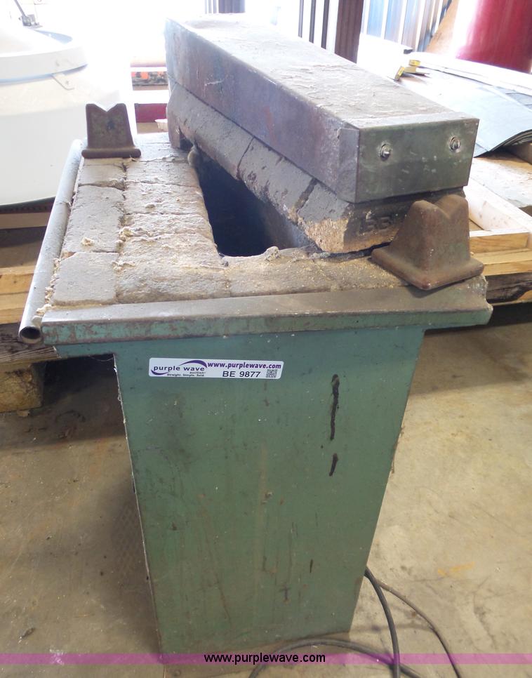 image for item BE9877 Johnson gas forge heater