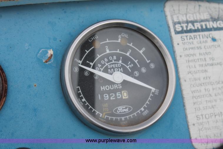 image for item BK9001 1975 Ford 1000 tractor