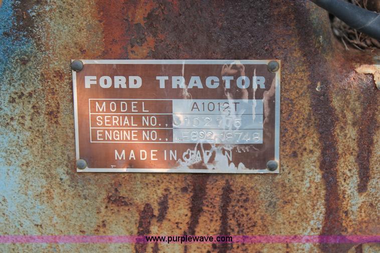 image for item BK9001 1975 Ford 1000 tractor