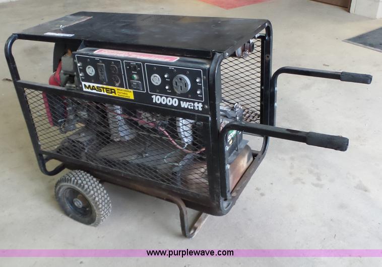 image for item BL9615 1999 Master 10000A generator