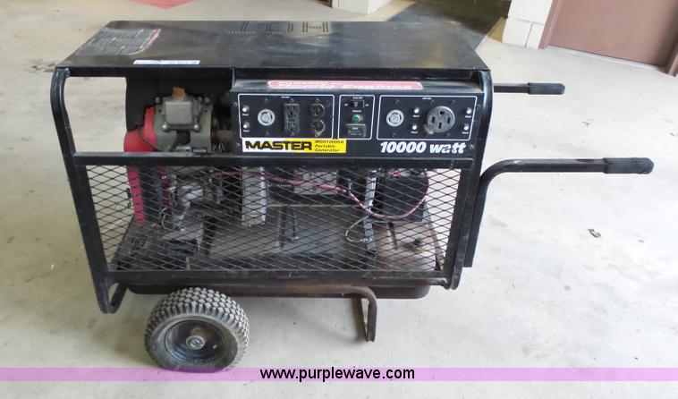 image for item BL9615 1999 Master 10000A generator