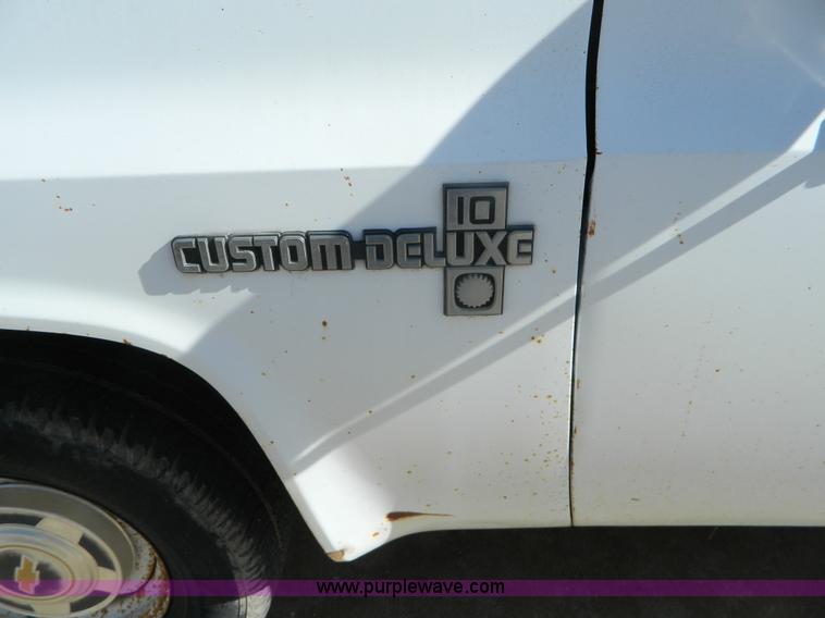 image for item BT9756 1984 Chevrolet C10 Custom pickup truck