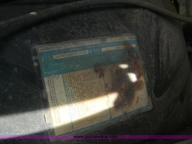 image for item BT9756 1984 Chevrolet C10 Custom pickup truck