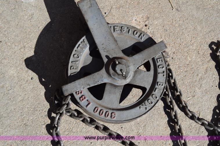 image for item BX9832 Weston chain hoist