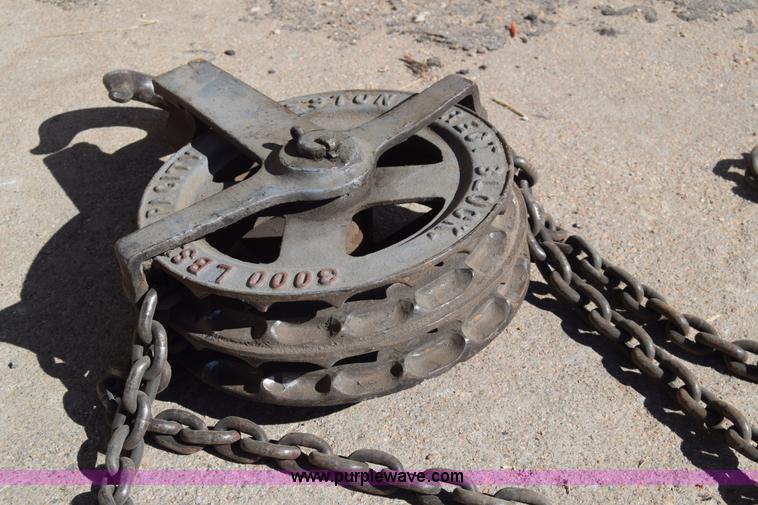 image for item BX9832 Weston chain hoist