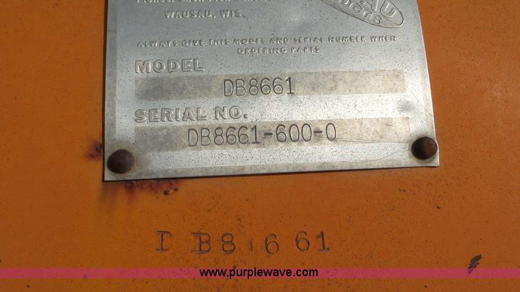 image for item CD9878 Wausan snow plow