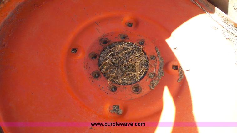 image for item CD9891 (2) Case tractor wheels and hubs