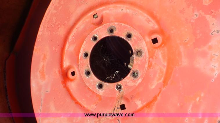 image for item CD9891 (2) Case tractor wheels and hubs