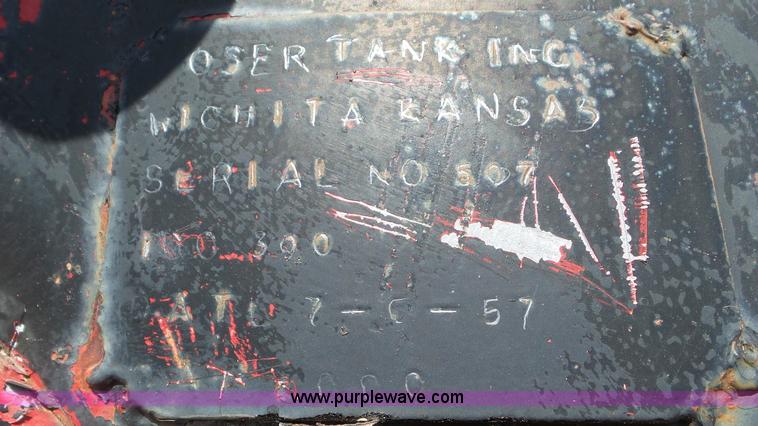 image for item CD9895 1957 Moser tank trailer