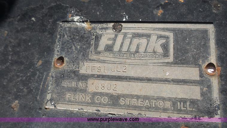image for item F1188 Flink 11'W plow
