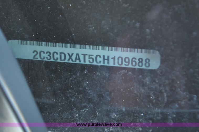 image for item G7244 2012 Dodge Charger Police