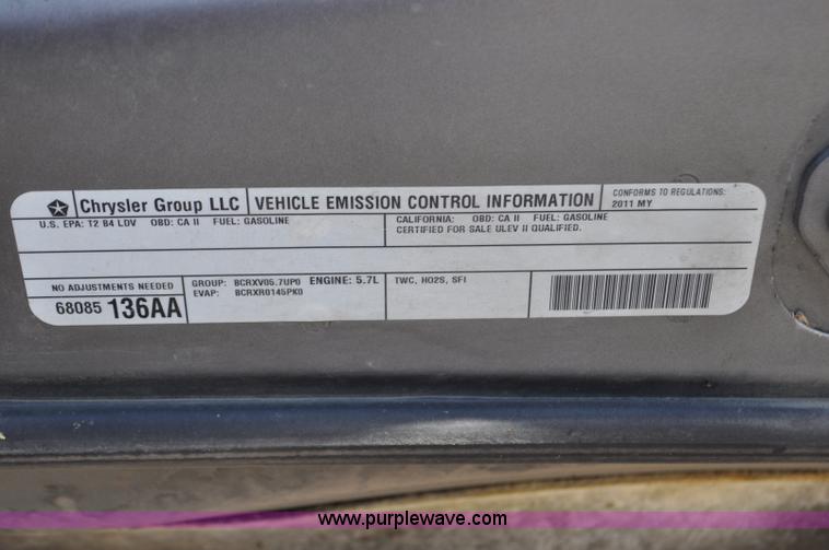 image for item G7246 2011 Dodge Charger Police