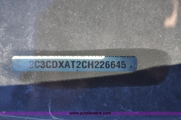 image for item G7259 2012 Dodge Charger Police