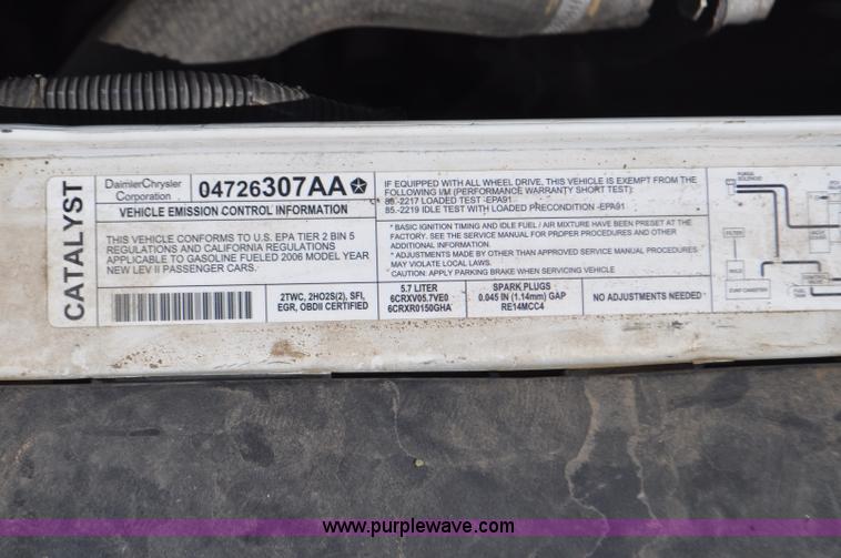 image for item G7268 2006 Dodge Charger