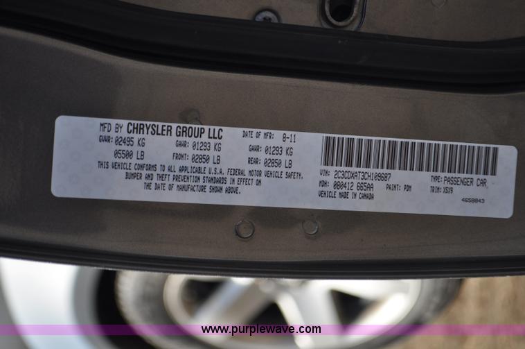 image for item G7269 2012 Dodge Charger Police