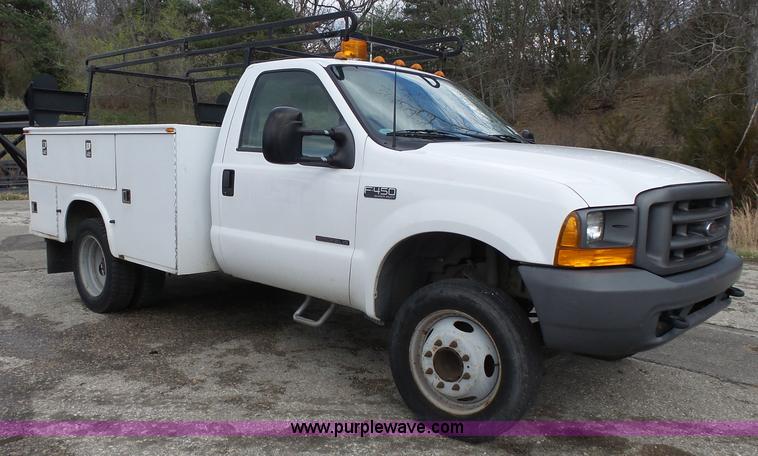 image for item J4225 1999 Ford F450 XL Super Duty utility truck