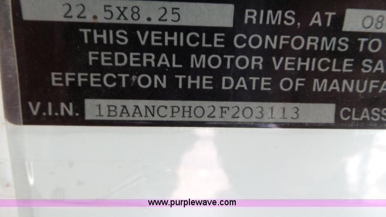 image for item K6830 2002 Blue Bird TC2000 school bus