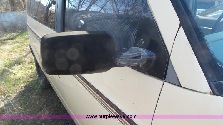 image for item K6876 1986 Chevrolet Astro