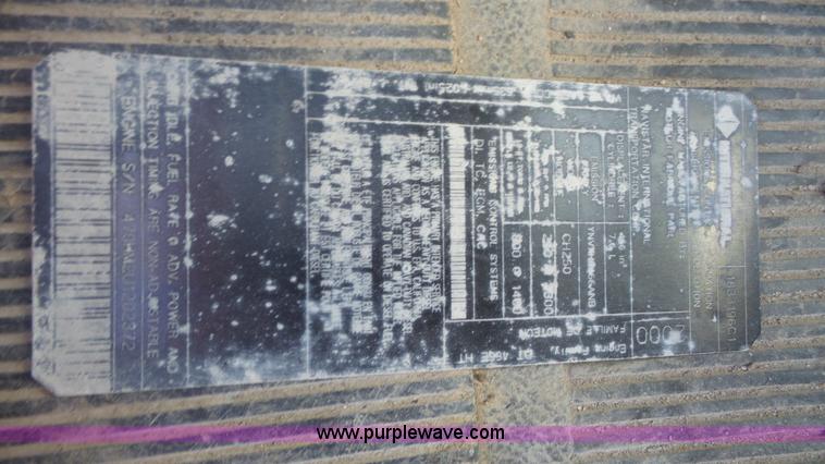 image for item L3692 2000 International F4900 dump truck