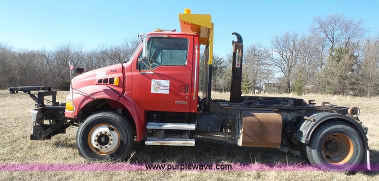 image for item L3693 2004 Sterling Acterra roll off container truck