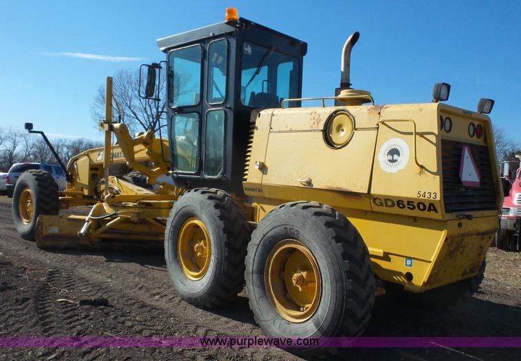 image for item L3695 2003 Komatsu GD650A motor grader