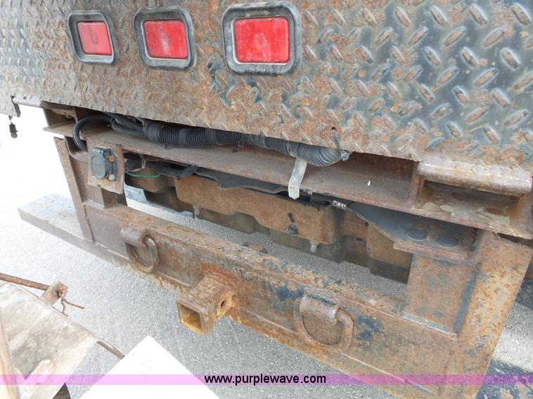 image for item L3727 2008 Ford F450 Super Duty XL Crew Cab flatbed truck