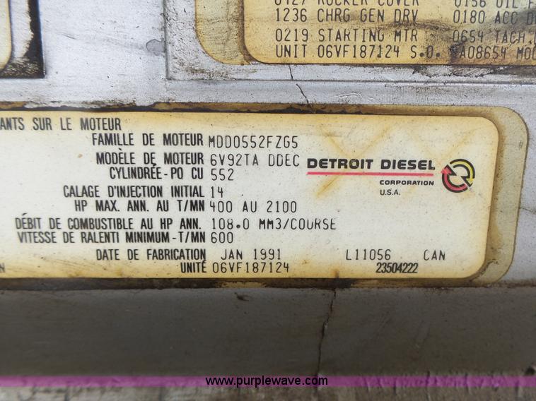 image for item L7130 1991 Pierce Crew Cab fire truck