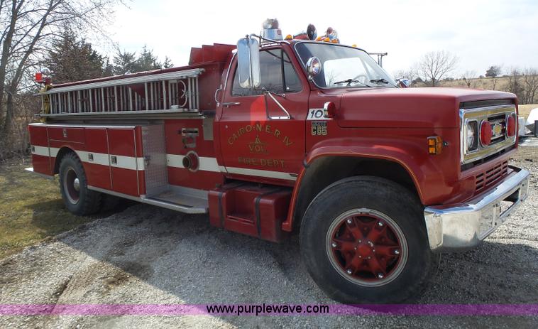 image for item L7133 1975 Chevrolet C65 fire truck