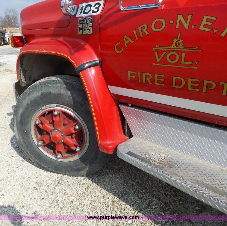 image for item L7133 1975 Chevrolet C65 fire truck