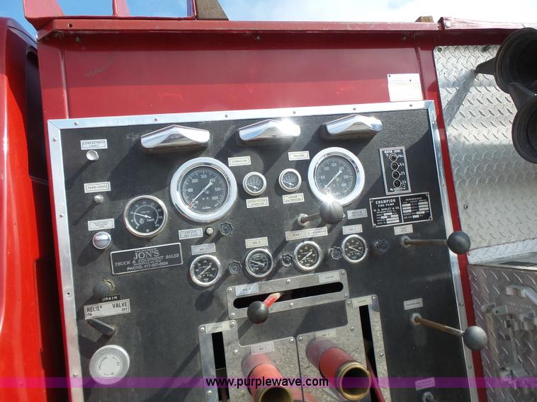 image for item L7133 1975 Chevrolet C65 fire truck