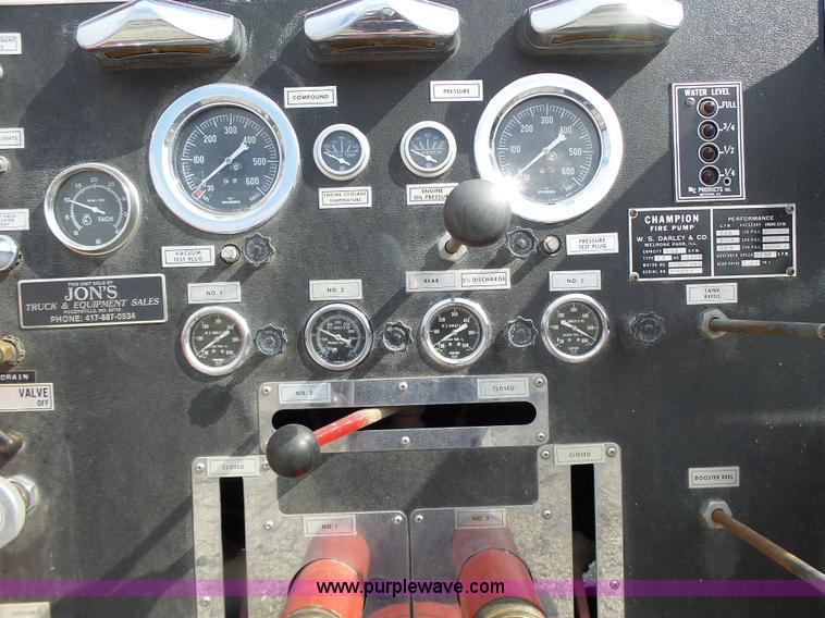 image for item L7133 1975 Chevrolet C65 fire truck