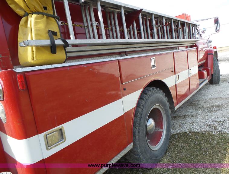 image for item L7133 1975 Chevrolet C65 fire truck
