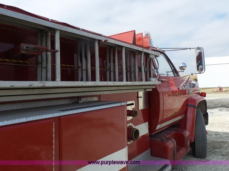 image for item L7133 1975 Chevrolet C65 fire truck