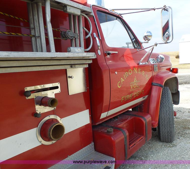 image for item L7133 1975 Chevrolet C65 fire truck