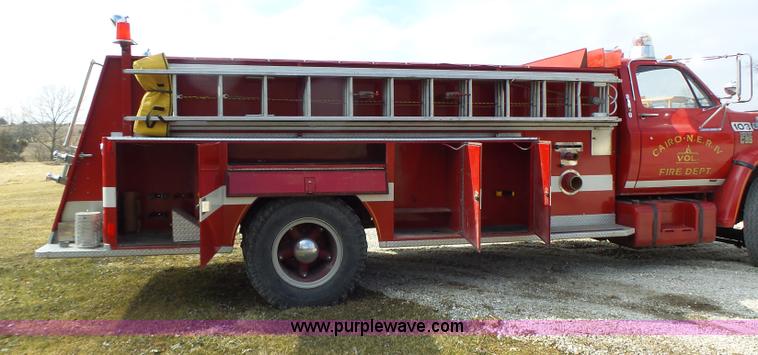 image for item L7133 1975 Chevrolet C65 fire truck