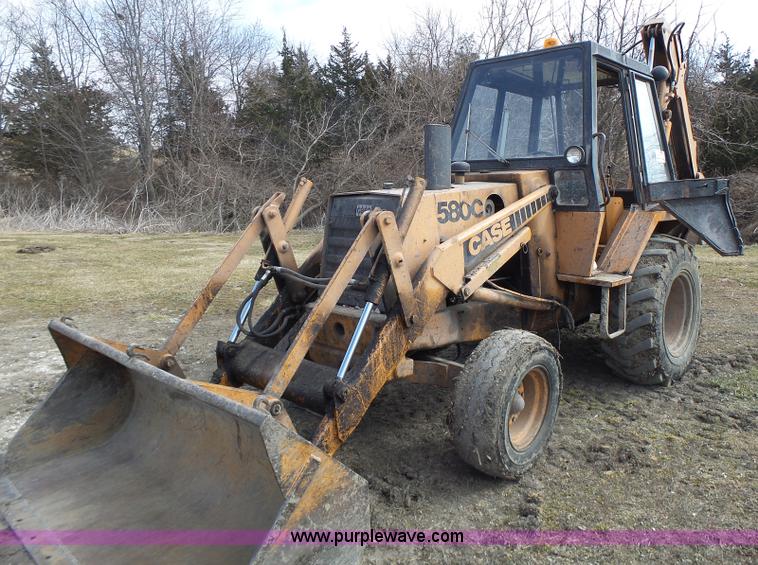 image for item L7134 1979 Case 580C backhoe