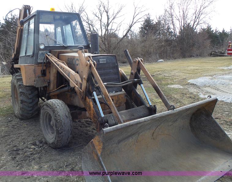 image for item L7134 1979 Case 580C backhoe