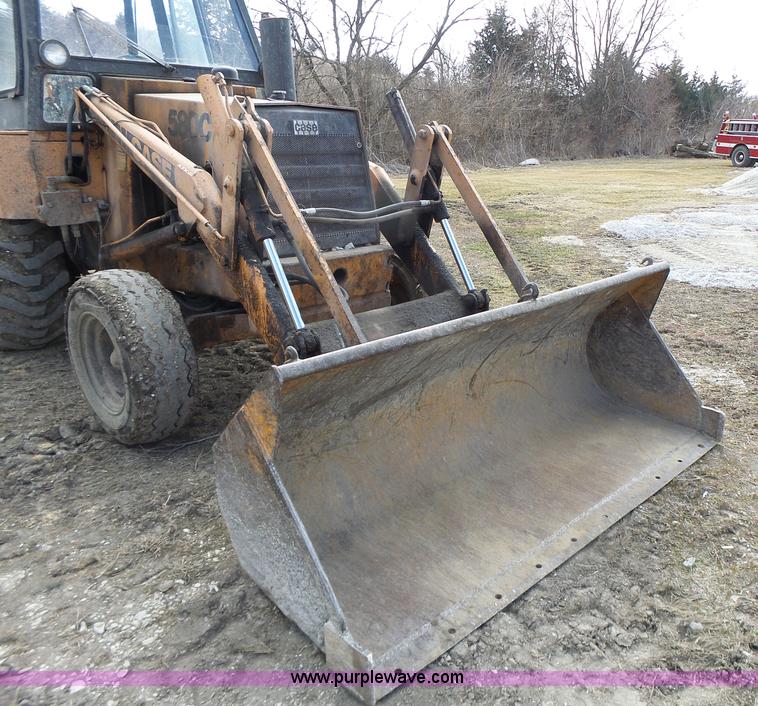 image for item L7134 1979 Case 580C backhoe