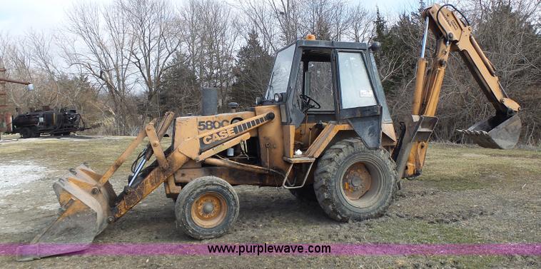 image for item L7134 1979 Case 580C backhoe