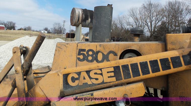 image for item L7134 1979 Case 580C backhoe
