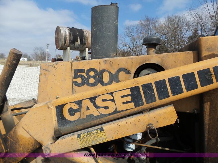 image for item L7134 1979 Case 580C backhoe