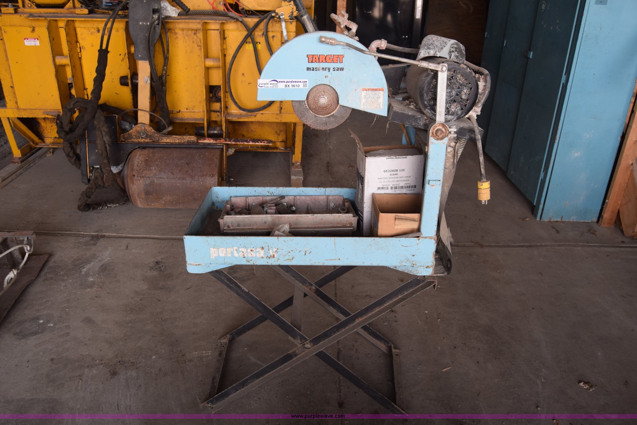 Target masonry saw in Newton, KS Item BX9610 sold Purple Wave