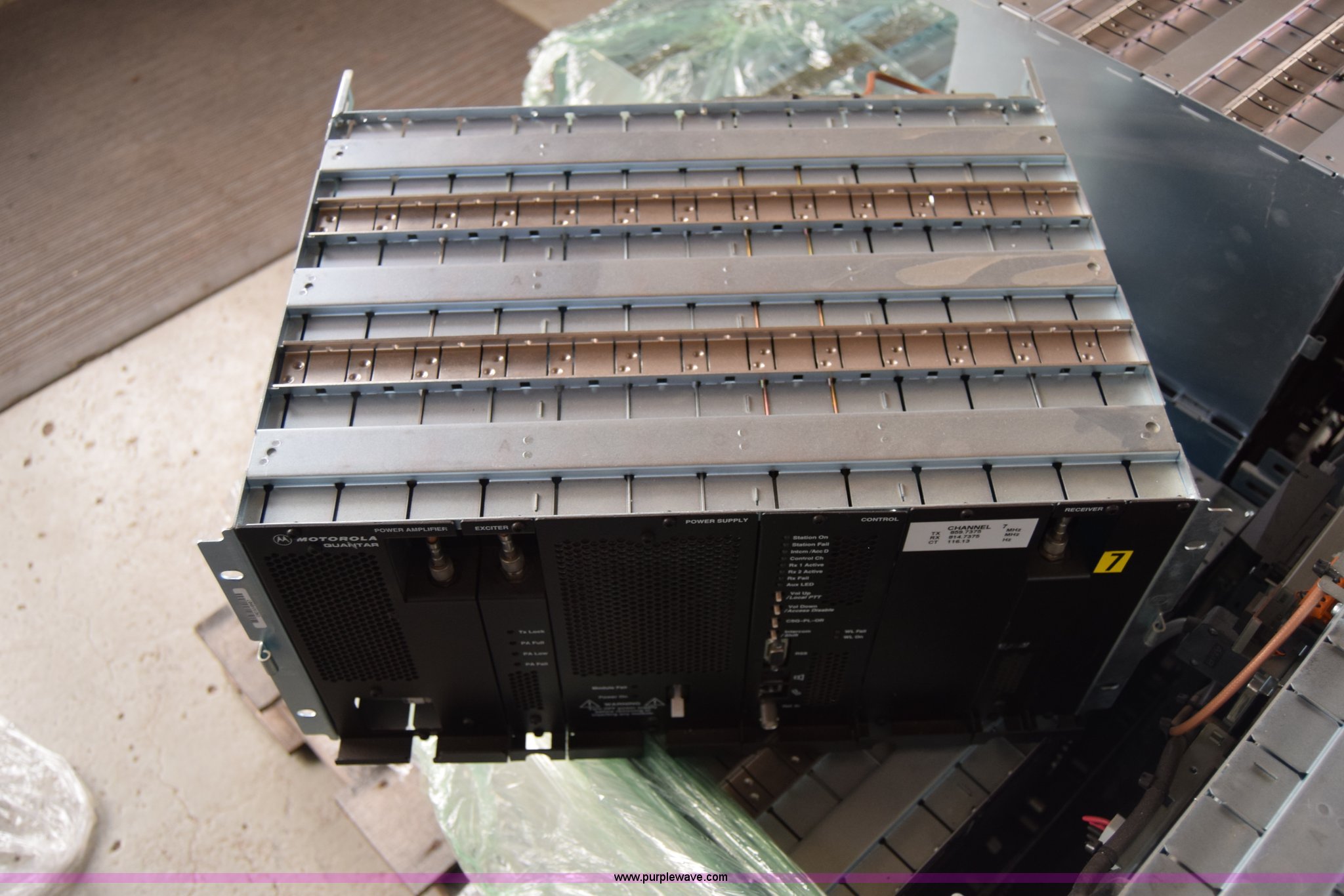 (15) Motorola Quantar repeaters in Wichita, KS Item BX9797 sold