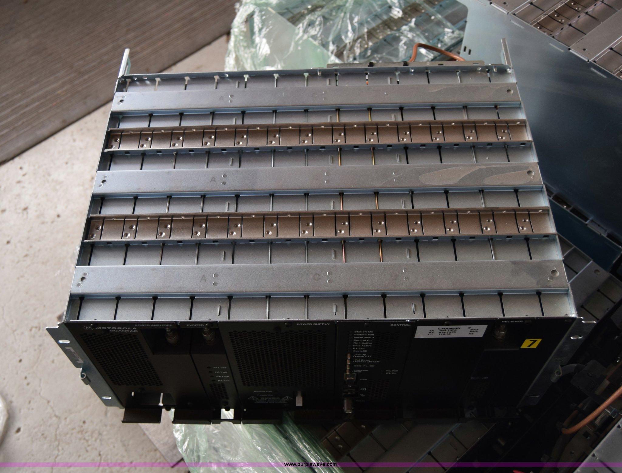 (15) Motorola Quantar repeaters in Wichita, KS Item BX9797 sold