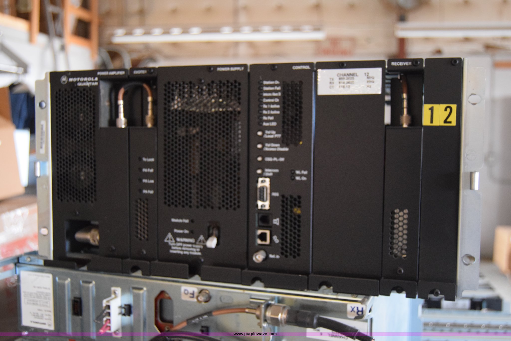 (32) Motorola Quantar 800 MHz repeaters in Wichita, KS Item BX9801