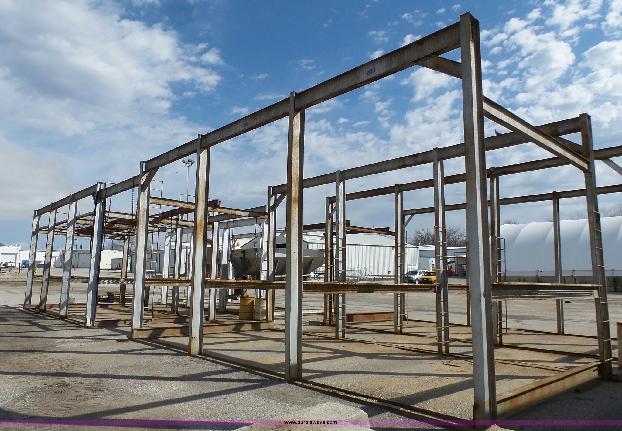 Salt/sand spreader storage racks in Lawrence, KS | Item J4235 sold ...